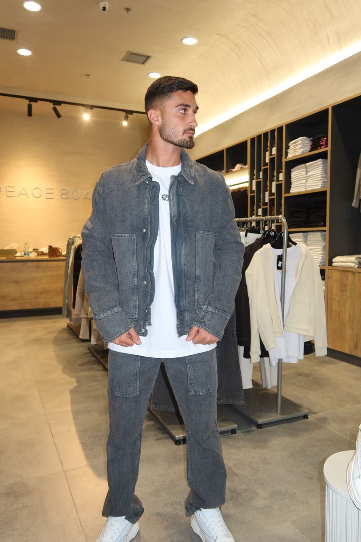 ג׳קט דנים שטוף