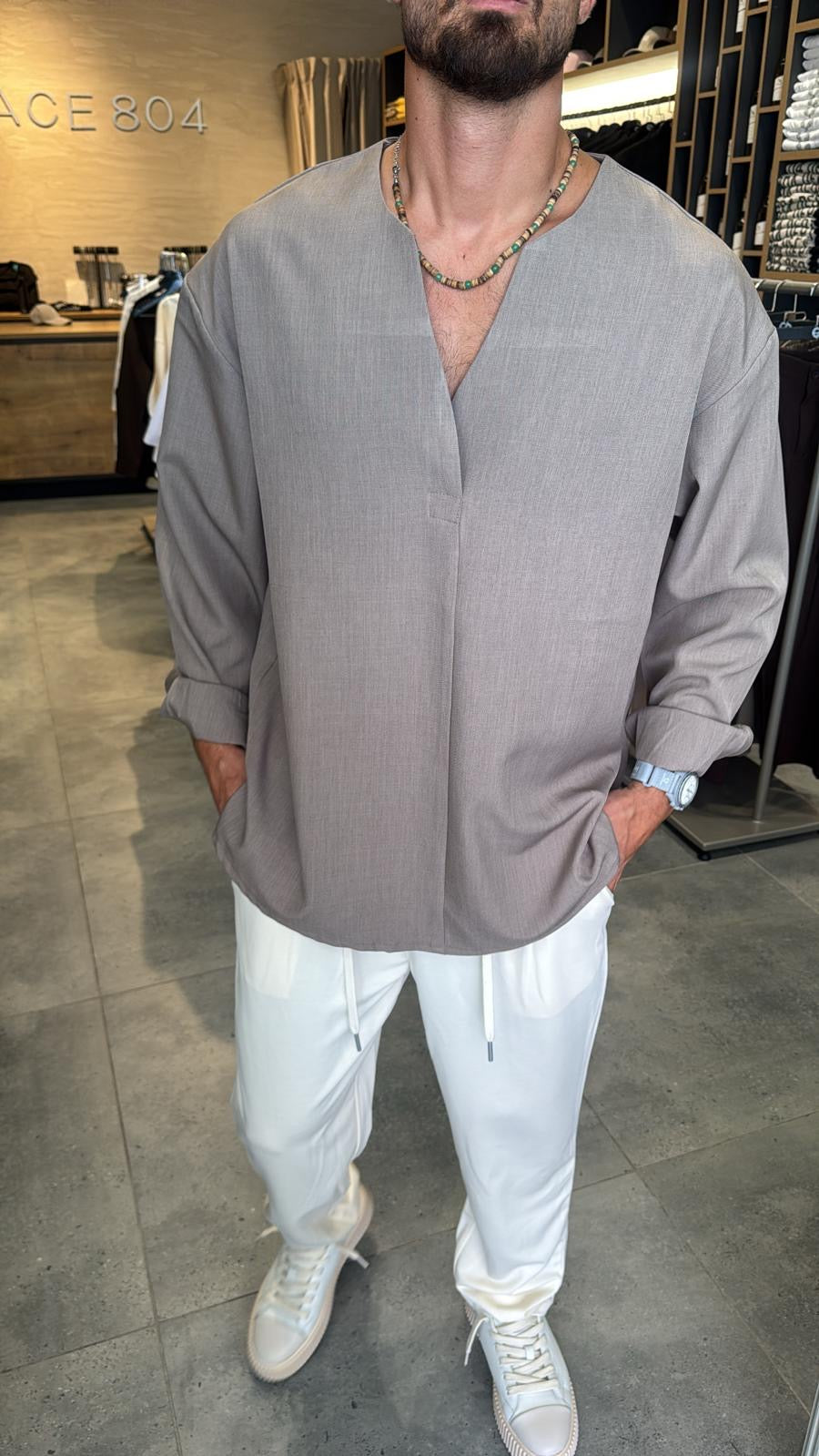 MILANO SHIRT Light Brown