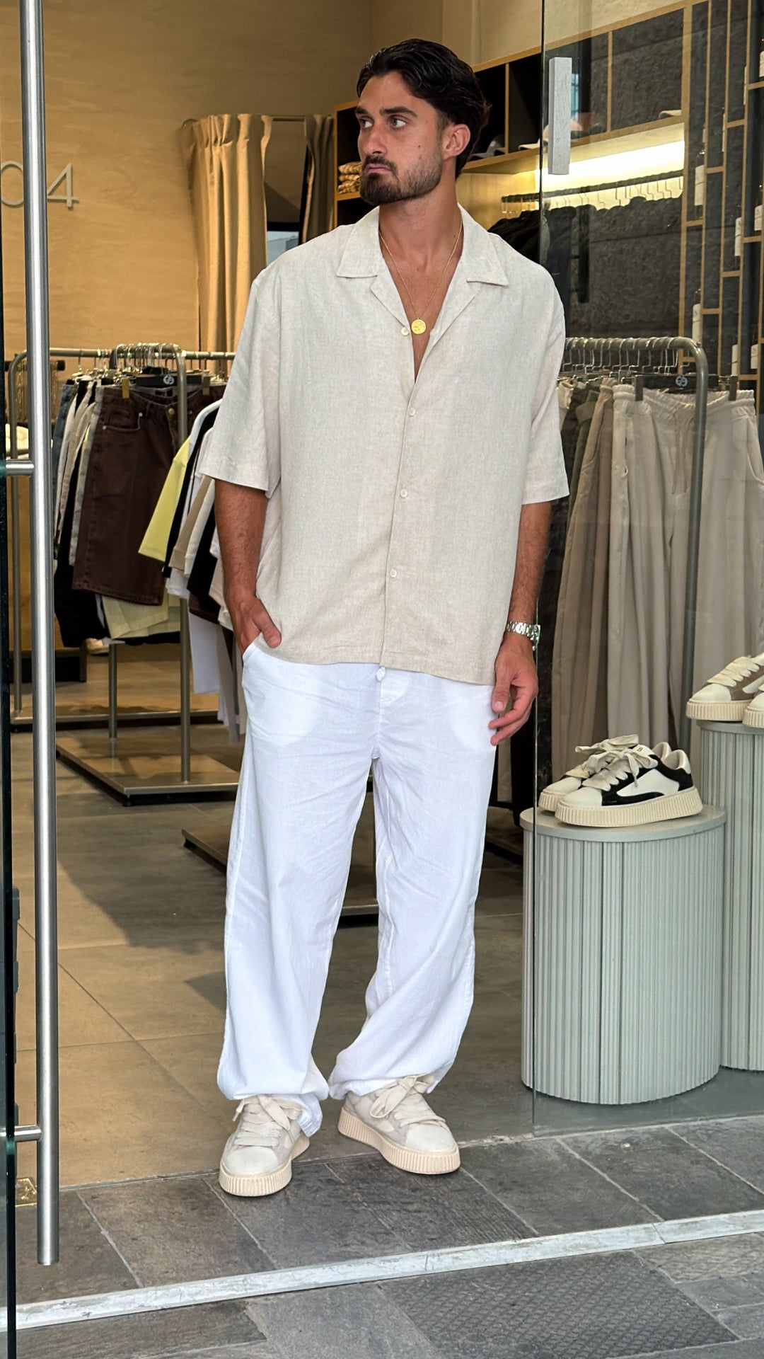 LINO Pants White
