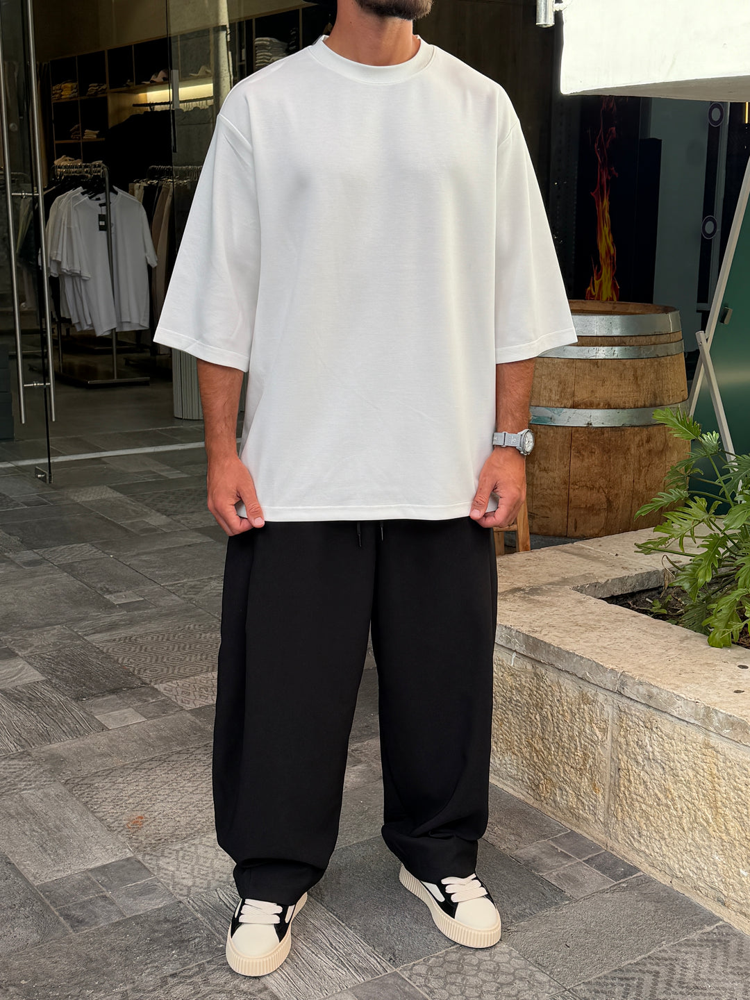 Balloon Pants Black