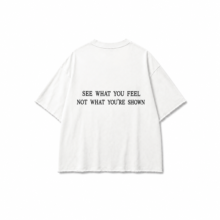PEACE804 T - Reality White